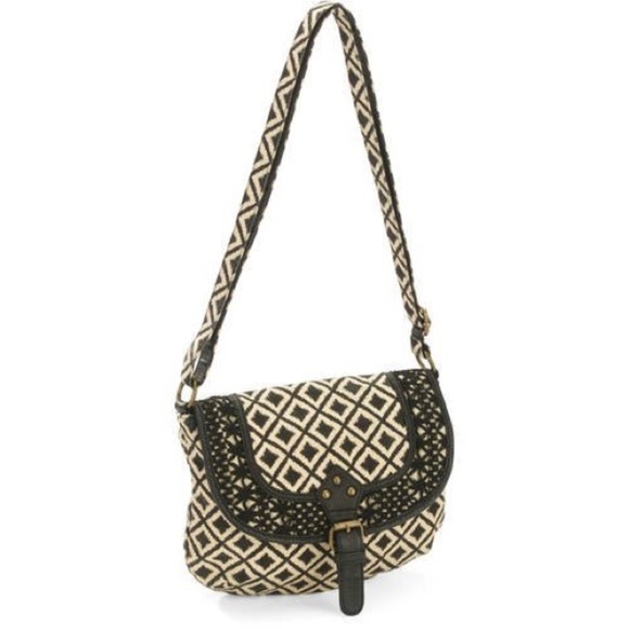 No Boundaries Handbags - Women's Printed Crochet Shoulder Bag
